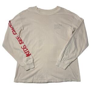 Kids See Ghosts Long Sleeve Kanye West Kid Cudi Murakami L/XL Rare